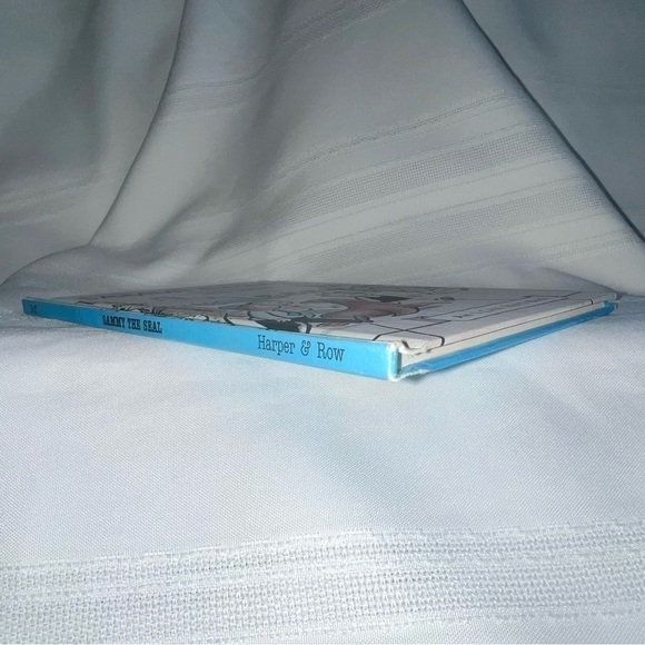 Weekly Reader Book Sammy‎ the Seal I Can Read Harper & Row Vintage EUC Like New - Picture 8 of 8